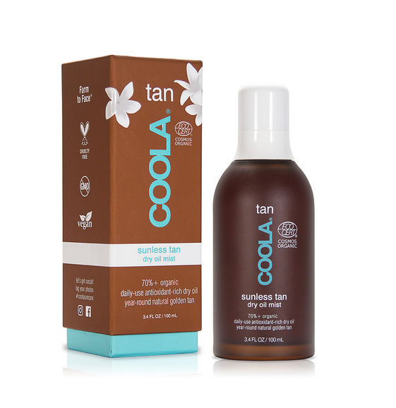 COOLA - Brume d'huile sèche bronzage sans soleil - 100ml