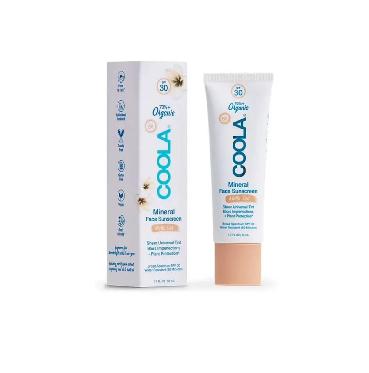 COOLA / Minérale Visage FPS 30 Teintée Matte