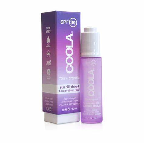 COOLA - Gouttes de Soie SPF 30