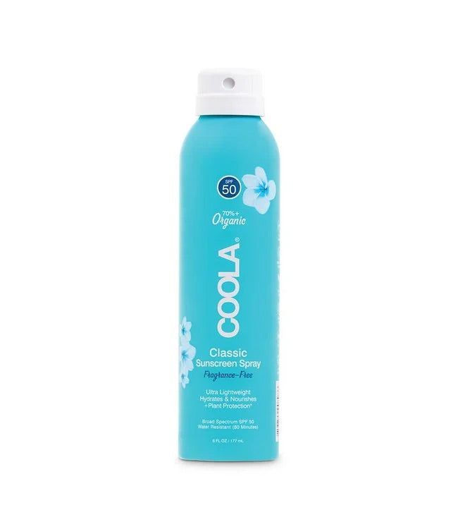 COOLA - Vaporisateur Solaire Classique pour le corps FPS 50 - sans parfum