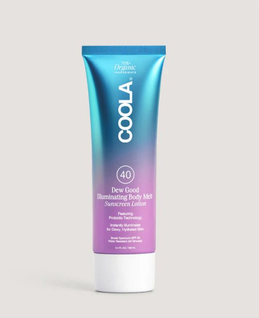 COOLA - Bonne Mine Lait Fondant Illuminateur pour le Corps - FPS 40 /100 ml