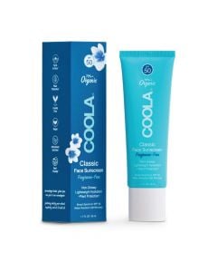 COOLA - Crème Solaire Classique pour le visage  FPS 50 - Sans Parfum