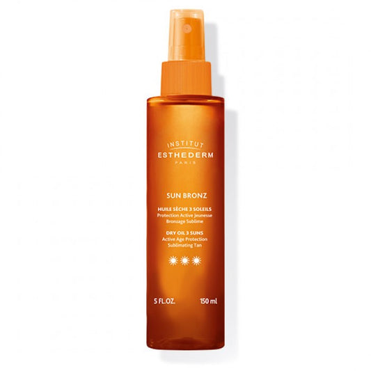 ESTHEDERM - SUN BRONZ 3 SOLEILS / Huile sèche Bronzage et Jeunesse